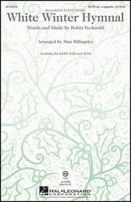 cover White Winter Hymnal SATB choral sheet music cover